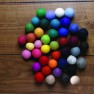Шерсть мериносовая: Мёд, 500 гр. - Шерсть мериноса идеально подходит для объемного валяния.